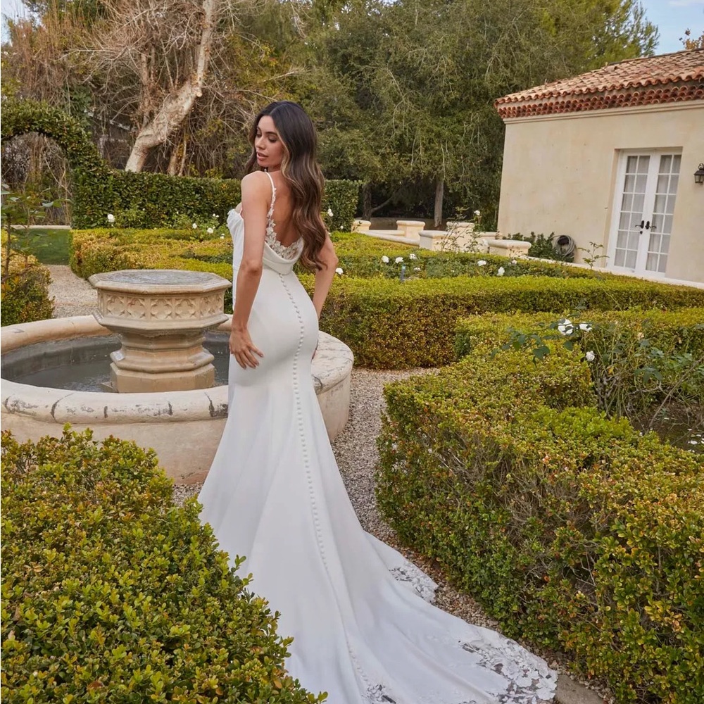 Elegant White Bridal Gown